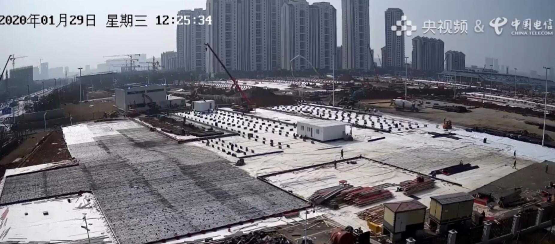 雷神山医院建设最前线直播 TC辅助网www.tcsq1.com9044